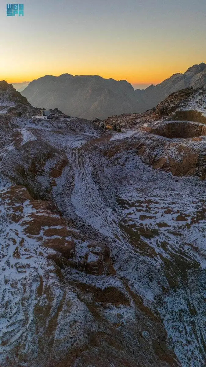 برف و یخ در عربستان سعودی