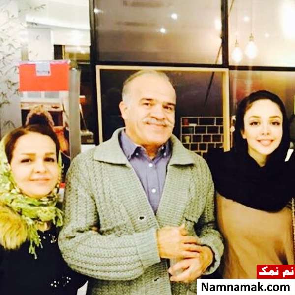عکس پدر و مادر المیرا دهقانی