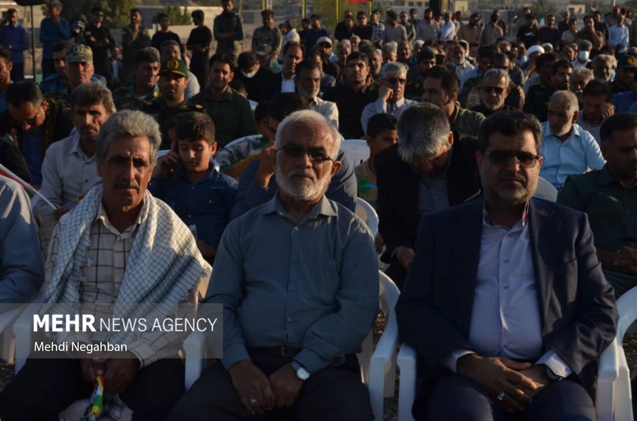 یک شهید گمنام در دهستان دهدار رودان آرام گرفت