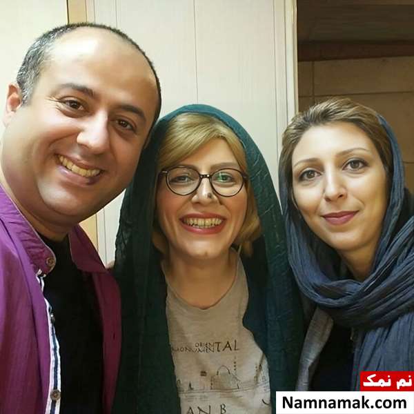 ابراهیم شفیعی و همسرش شراره پورجلال