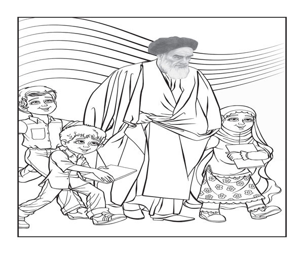 نقاشی دهه فجر برای بزرگسالان دخترانه و پسرانه