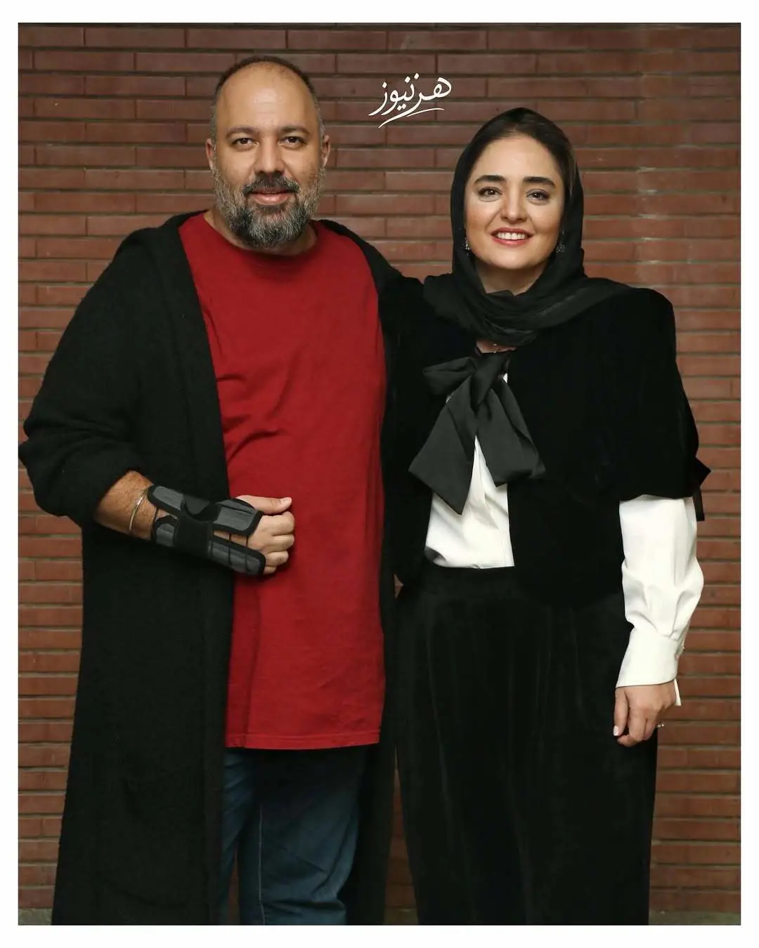 نرگس محمدی و علی اوجی مهمان نمایش «باران اسیدی»