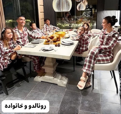 استایل کریسمسی فوتبالیست‌ها