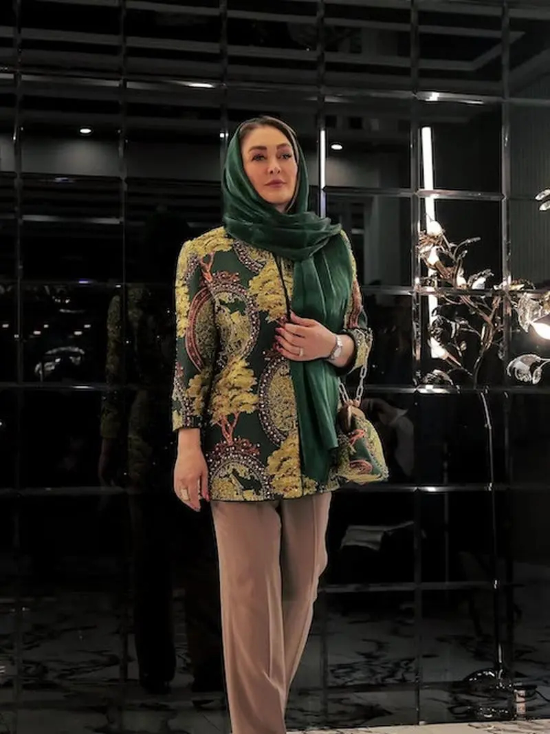 کت‌های رنگارنگ الهام حمیدی