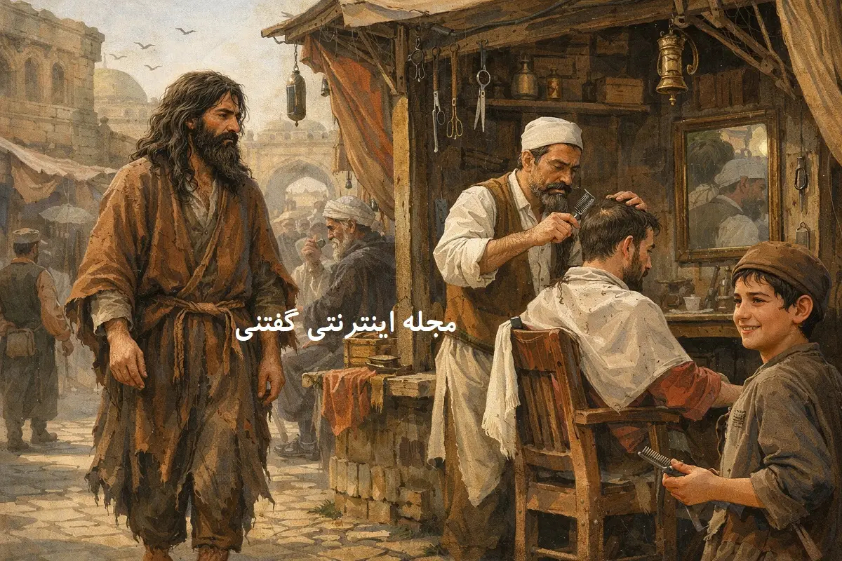 ضرب المثل سرم را سرسری متراش ای استاد سلمانی 1