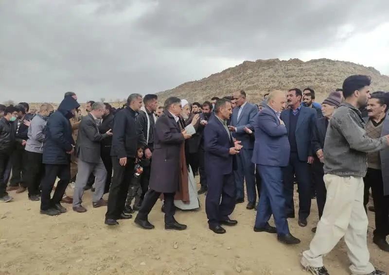 مراسم تشییع پیکر شهید «امیرحسام خدایاری‌فرد» در کوهدشت برگزار شد