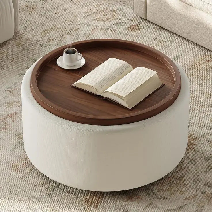 میز جلو مبلی گرد