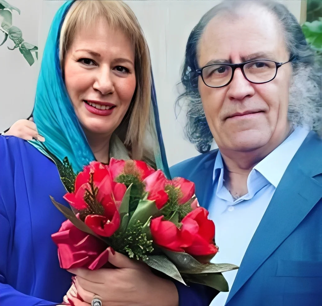 عکس معصومه آقاجانی و همسرش