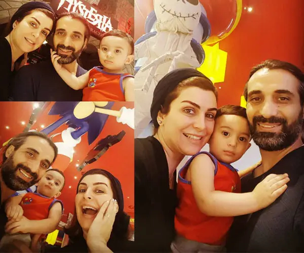 ماه چهره، همسر و فرزندش