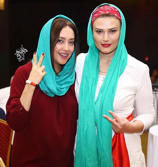لادن مستوفی با بهاره کیان افشار