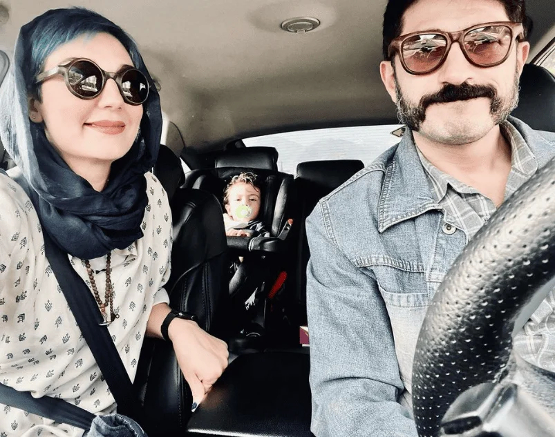 عکس کودکی غزال رجبیان