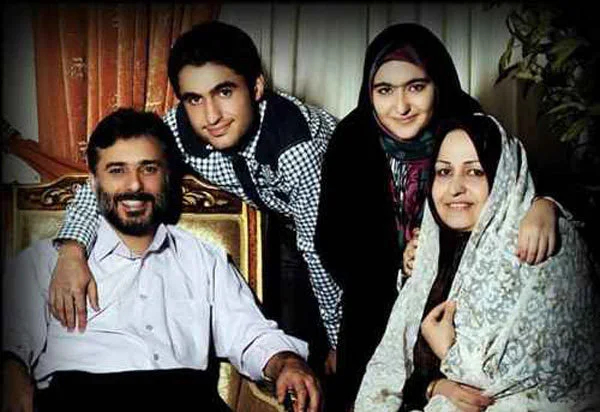 سید جواد هاشمی و همسرش فرزانه پور حسینی