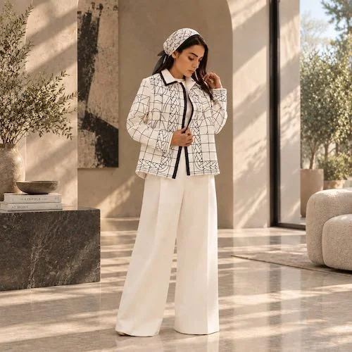 السا فیروزآذر با مینی‌اسکارف