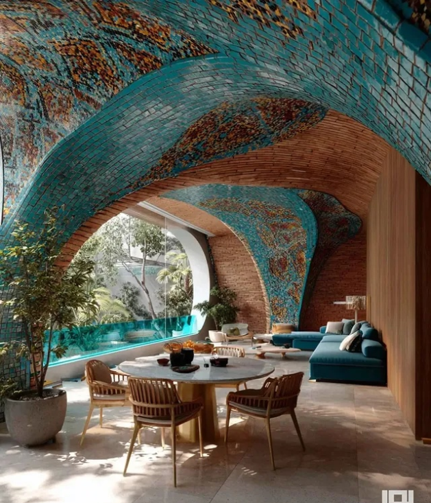 خانه با معماری ایرانی