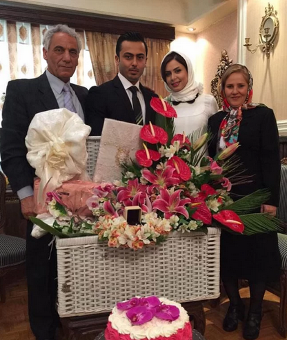 آلبوم عروسی نجمه جودکی مجری زن صدا و سیما
