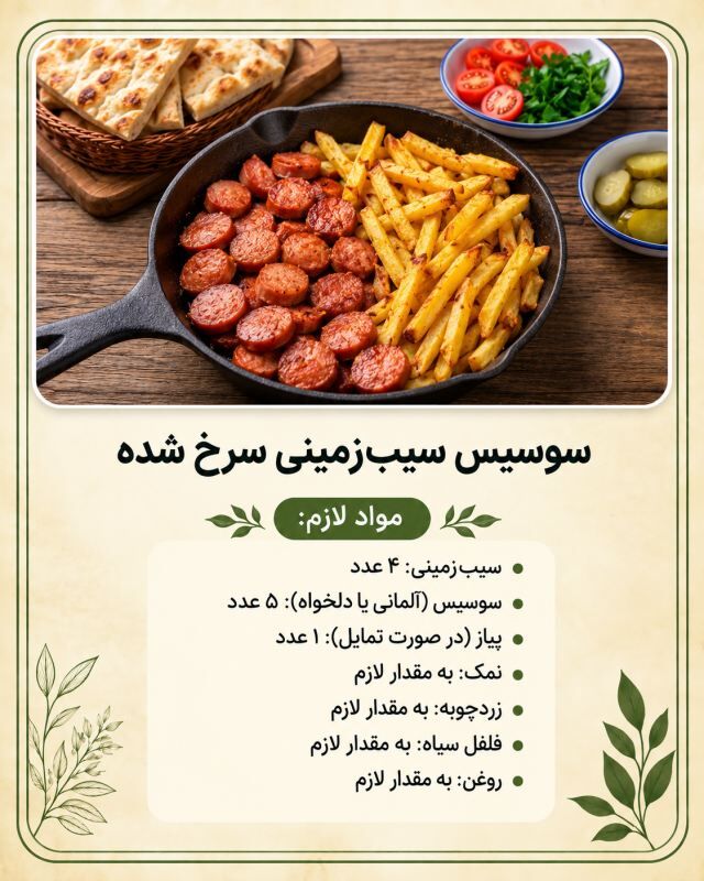 طرز تهیه ۱۰ غذای ارزان با سیب زمینی برای شام؛ ساده و سیرکننده