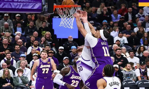 نمایش تاریخی لوکا دانچیچ؛ لیکرز با شکست یوتا صدر جدول NBA را محکم کرد!