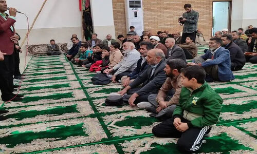 همبستگی بی‌مانند رانندگان مهرشهر در جشن ایثار و مرام خانوادگی