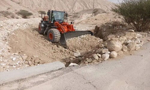 رفع فوری آب‌بردگی محور بندر لنگه_لمزان؛ عبور ایمن دوباره بازگشت!