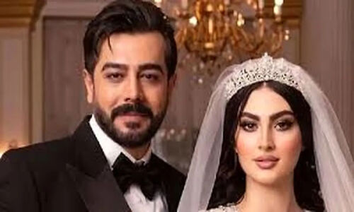 لحظه‌های هیجان‌انگیز موتورسواری مریم مومن و همسرش در مراسم عقدشان! + ویدئو
