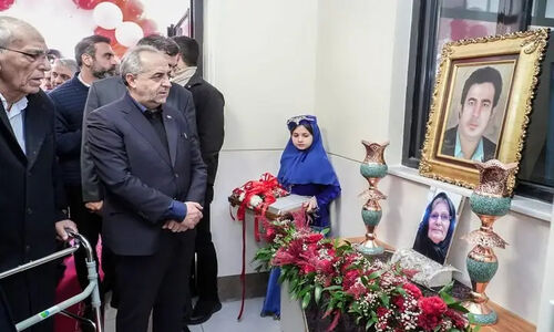 افتتاح مدرسه‌ای سبز و مجهز به نام مهرداد فرشباف رشیدی در آذربایجان شرقی