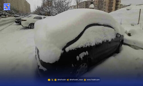 شهر کنگ خراسان زیر چتر ۶۰ سانتی‌متری برف؛ خیابان‌ها سفید و رفت‌وآمدها مختل شد!