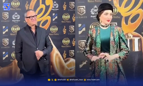 رامبد جوان و بهنوش طباطبایی در جشن حافظ؛ لحظاتی که همه را شگفت‌زده کرد!