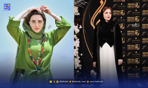 بهنوش طباطبایی با استایلی خیره‌کننده و متفاوت جشن حافظ را لرزاند!