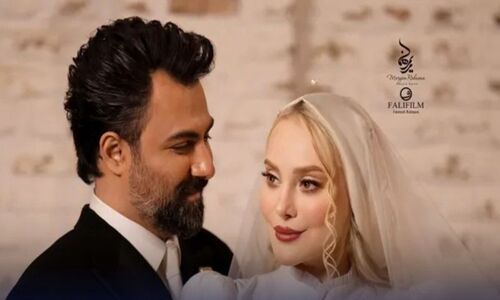تغییر چهره آرام جعفری فردای ازدواجش با بابک انصاری | شبیه دخترای بلوند روس شده