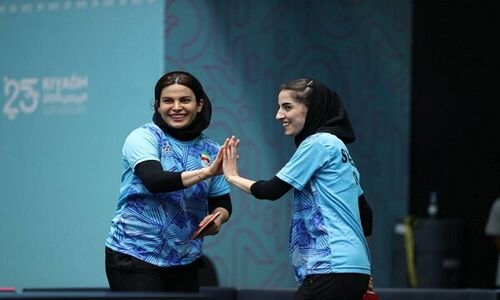 تیم دوبل تنیس‌روی‌میز زنان به یک‌چهارم‌نهایی رسید