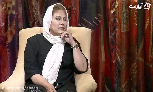 عکس| تونل زمان؛ خلوت «مهرانه مهین ترابی» در کنار «ایرج قادری» در پشت‌صحنه / مثل همیشه باوقار و کار درست