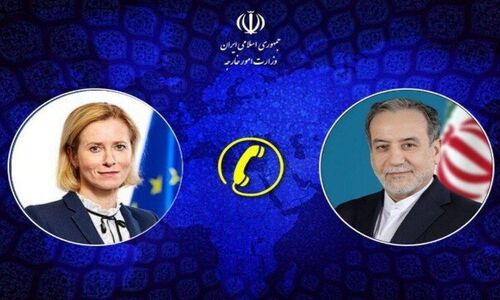 گفتگوی تلفنی عراقچی و مسئول سیاست خارجی اتحادیه اروپا درباره تنش‌های منطقه‌ای و حقوق بین‌الملل