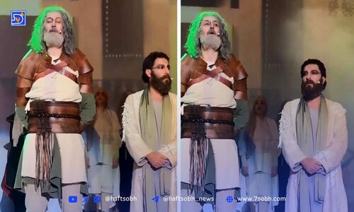 نوید محمدزاده سکوت کرد، بهرام افشاری ترکوند؛ وقتی خواندن «ای ایران» به جانِ صحنه آمد + ویدیو