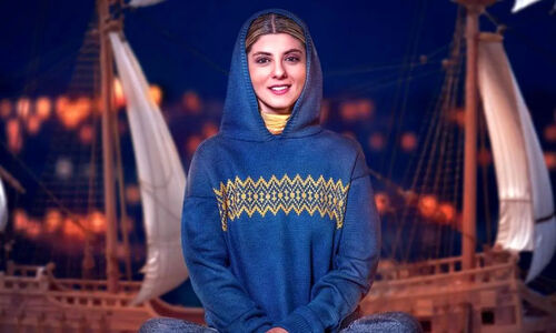 تضاد شگفت‌انگیز چهره خشن و خندان مهسا طهماسبی در پشت صحنه تئاتر «باران اسیدی»