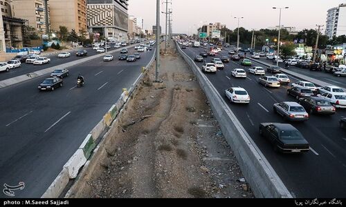 آغاز عملیات حیاتی ایمن‌سازی بزرگراه ارتش؛ گامی بزرگ برای امنیت شهروندان تهران