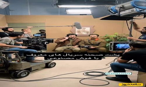 برای نخستین بار پشت صحنه سریال‌های محبوب ایرانی با چهره‌های بازسازی‌شده هوش مصنوعی رونمایی شد!