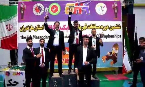 آمل با اقتدار قهرمان مسابقات پرهیجان هاپکیدو GHA مازندران شد!