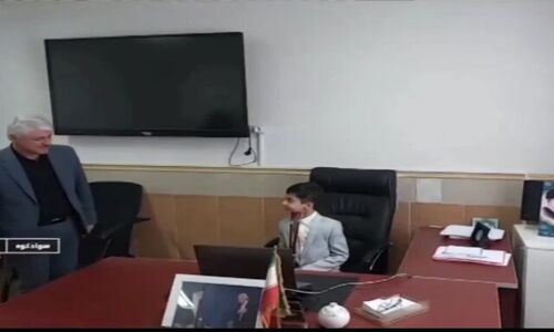 رؤیای یک دانش‌آموز ۹ ساله سوادکوهی به واقعیت پیوست؛ رئیس آموزش و پرورش شد!
