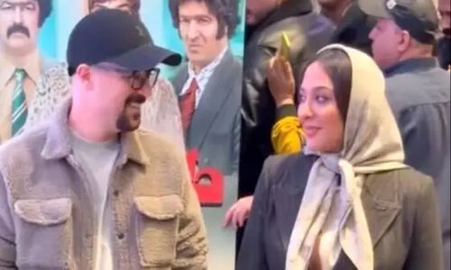 تیپ پاییزی ستارگان «تهران 57» که همه را مات کرد؛ استایل شیک و باوقار در پردیس ملت!
