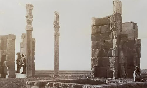 تصاویر نایاب و شگفت‌انگیز از تخت جمشید؛ شکوهی که ۱۰۰ سال پیش ثبت شد