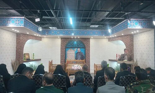 افتتاح مرکز آفرینش‌های هنری و استودیو جدید بسیج کرمانشاه