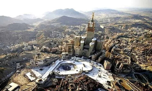 عربستان زیر آب رفت