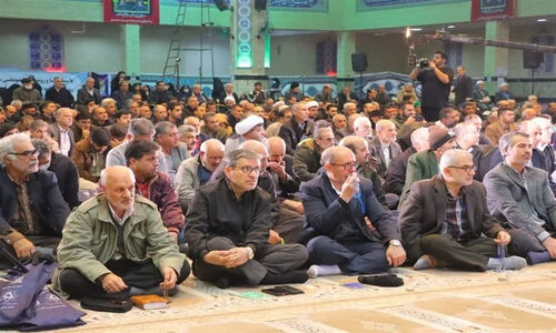 اسلامشهر در نخستین اجتماع قلوب؛ موجی از معنویت و اشک‌های عاشقان اهل بیت(ع)