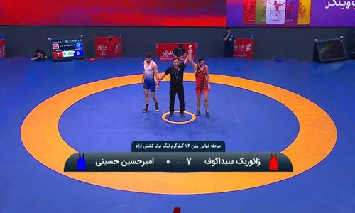 دراماتیک‌ترین فینال کشتی آزاد؛ سیداکوف چگونه حسینی را شکست داد؟