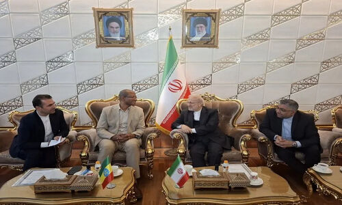 رئیس مجلس اتیوپی با استقبال رسمی وارد تهران شد؛ دیپلماسی پارلمانی در اوج!