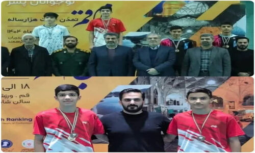 درخشش بی‌نظیر امیرعلی خداپرست؛ قهرمان بدمینتون نوجوانان کشور از سیستان و بلوچستان!