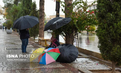بارش‌های سنگین در جنوب فارس ادامه دارد؛ احتمال بارش برف در شیراز از امروز عصر