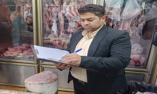 بازار ورامین در آستانه شب یلدا زیر ذره‌بین؛ کشف گوشت و اقلام فاسد شوکه‌کننده!
