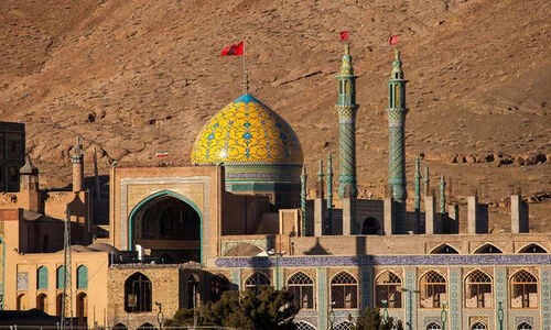 آئین چاووش عزاداری حضرت علی بن باقر(ع) در کاشان با شور و احساس برگزار شد