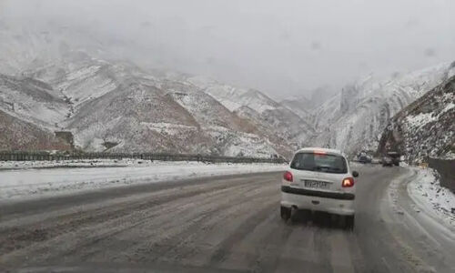 بارش برف و باران در ۲۴ استان؛ ایران سردتر می‌شود